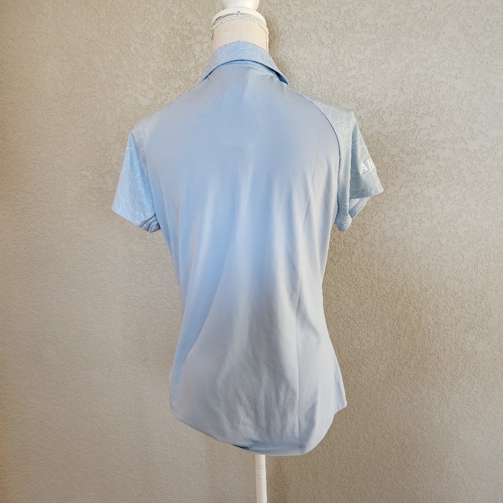Adidas collar quarter button shirt size M. NEW. - Picture 4 of 7